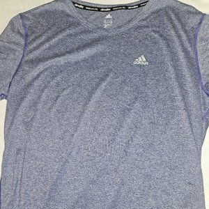 Adidas Blue Climalite Shirt XL